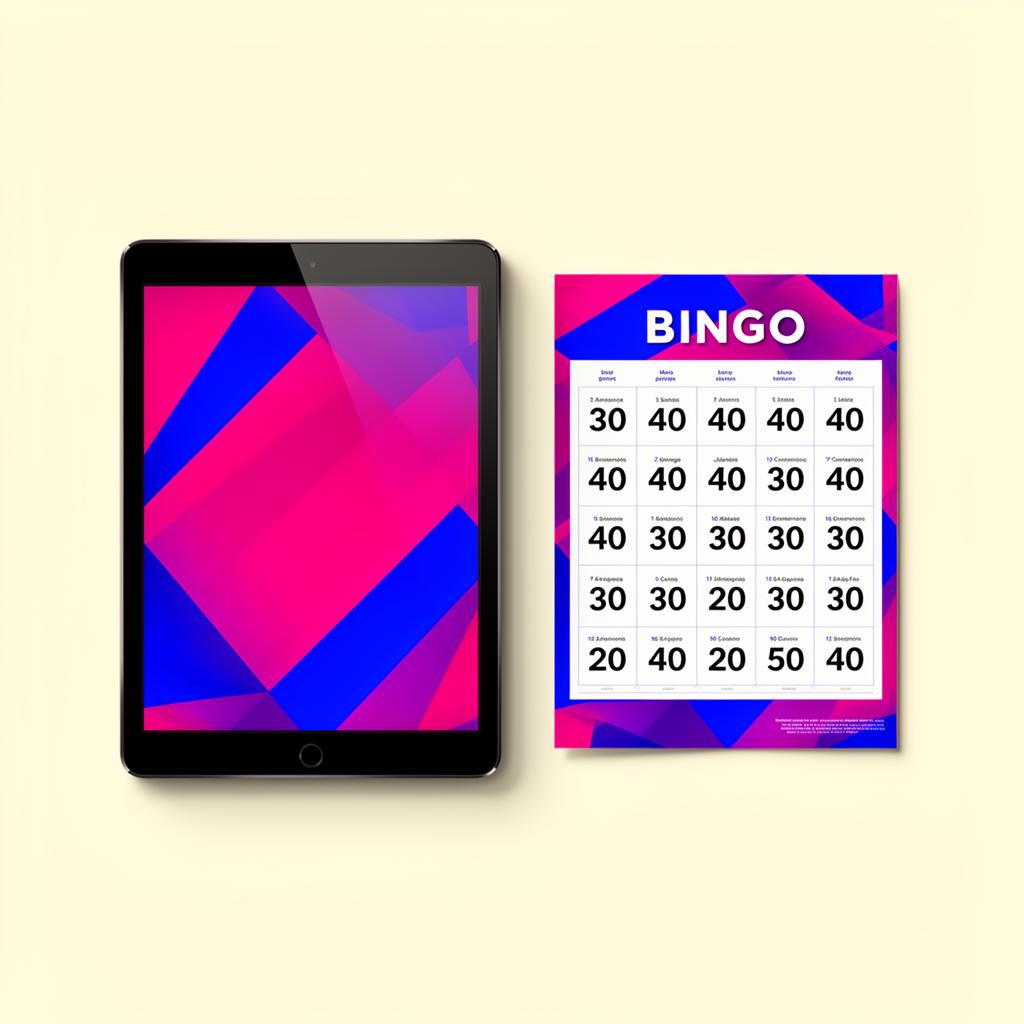Branded bingo cards, scorecards & playbooks.