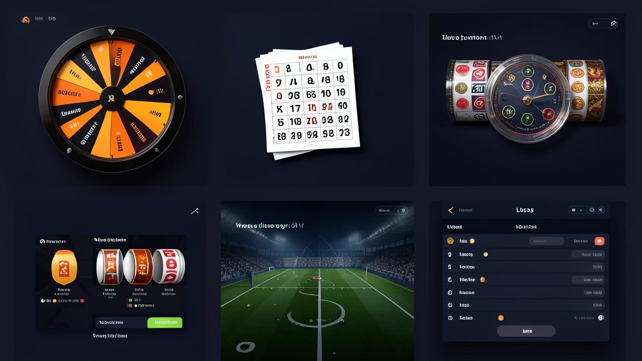 Rally games and contests: prize wheel, bingo card, slot reels and a live leaderboard